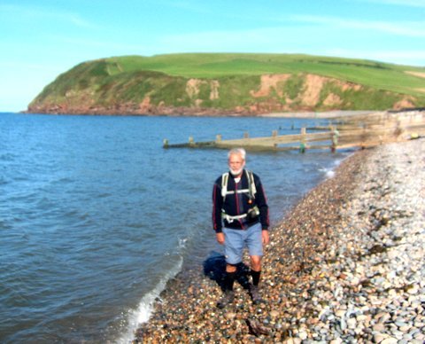 Starten p turen tvrs over England, ved Det Irske Hav, august 2016